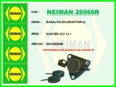 NEIMAN 26966R BAGAJ KILIDI ANAHTARLI DUSTER 4X2 12 >