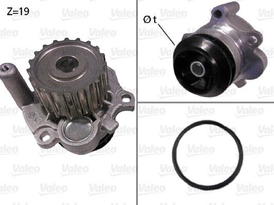 VALEO 506533 DEVİRDAİM BORA 98-01 GOLF IV-CADDY II-OCTAVIA-TOLEDO-LEON-IBIZA III-CORDOBA 99-02 1.9SDI-TDI