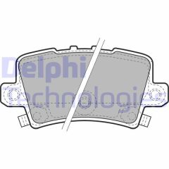 DELPHI LP1971 ARKA FREN BALATA HONDA CIVIC 1.8L R18A VTEC FK2 Hatchback 06-> / 1.4L L13Z1 FK1 sport 09->
