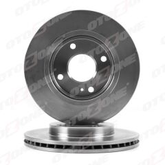 OTOZONE BD3008 ÖN FREN DİSK AYNASI FIESTA 08- 1.4TDCI-1.4I-1.6TDCI 08-17 258x23x4DL HAVALI