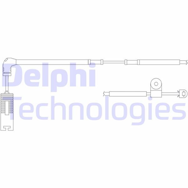 DELPHI LZ0184 BALATA FISI ARKA LAND ROVER RANGE ROVER III L322