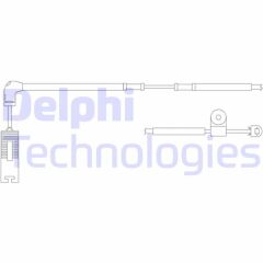 DELPHI LZ0184 BALATA FISI ARKA LAND ROVER RANGE ROVER III L322