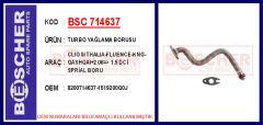 BSC 714637 TURBO YAĞLAMA BORUSU CLIO III THALIA-FLUENCE-KNG-QASHQAI 2 08 > 1.5 DCİ