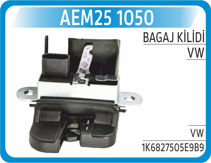 AEM25 1050 BAGAJ KİLİT MOTORU VW GOLF PASSAT JETTA