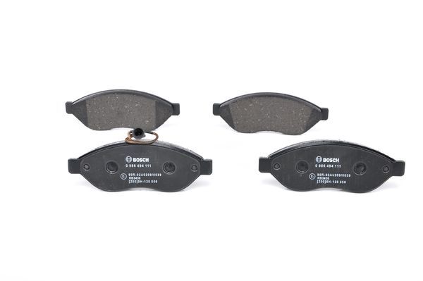 BOSCH 0986494111 ÖN BALATA DUCATO 3-4-BOXER 3-4-JUMPER 3-4 06>11> 16Q-20Q- KARSAN JEST TEK FİŞLİ