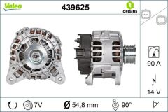 VALEO 439625 ALTERNATÖR CLIO III 1.2 16V 05 > CLIO IV 1.2 16V 12 > TWINGO II 1.2 16V 07 >