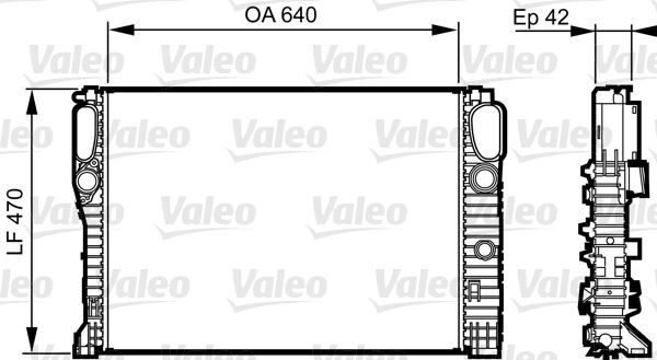 VALEO 732855 MOTOR SU RADYATORU MERCEDES C219 W211 S211