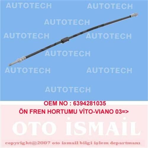 AUTOTECH TMS03 FREN HORTUMU ON MERCEDES VITO W639 03>