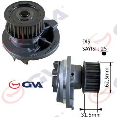 GVA 5290121 DEVİRDAİM ASTRA F-G-VECTRA A-B-OMEGA B-KADETT E-CALIBRA A 1.8i 16V-1.7D-2.0i 16V 1334041