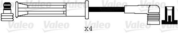 VALEO 346094 BUJİ KABLOSU TK CLIO II 1.4 98-05 -MGN I 1.6ie 96-99 -LOGAN 1.4-1.6 04 > SANDERO 1.6 08 >