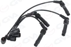 GVA 50B90120 BUJİ KABLOSU TAKIMI OPEL CORSA B-COMBO B-ASTRA F 93>00 1.2-1.4İ C12NZ-X12SZ-14NZ-X14SZ