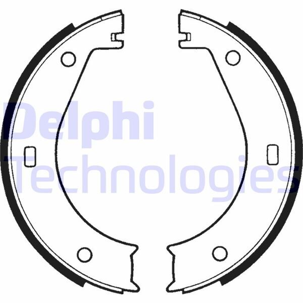 DELPHI LS1573 FREN BALATASI ARKA PARK FRENI BMW E36 E28 E34 E24 E23 E32 E38 E31 E52