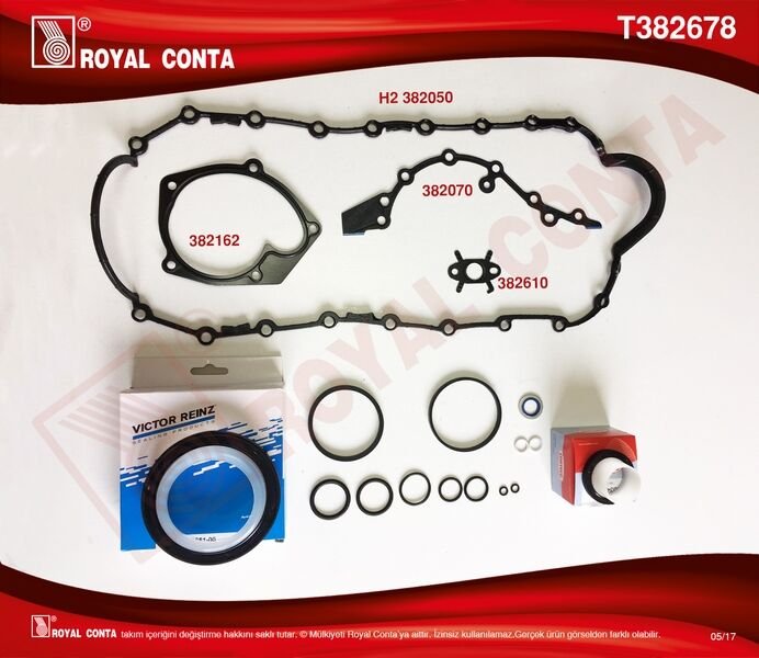 ROYAL T382678 ALT TAKIM CONTA CLIO-MGN-KNG 1.5 DCI K9K