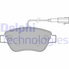 DELPHI LP2276 ÖN BALATA NEMO 1.3 HDİ 75 09 >BIPPER 1.3 HDİ 75 10 >BIPPER TEPEE 1.3 HDİ 10 > FIORINO 1.4 1.3D 09 > ÇİFT FİŞLİ