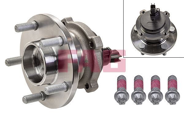 FAG 713678940 ARKA TEKER PORYASI RULMANLI FOCUS C-MAX 07>11 -FOCUS II 04>11 ABS Lİ 5 BİJON SENSOR DAHIL