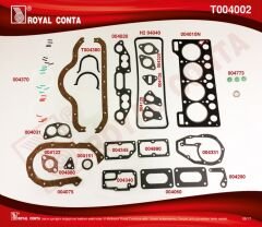 ROYAL T004002 MOTOR TAKIM CONTA STD.KEÇESİZ R12 1300