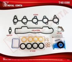 ROYAL T461698 MOTOR UST TAKIM CONTA KEÇELİ S.LASTİKLİ SKCSİZ FOCUS II 1.6 TDCI 04>11 FIESTA 1.6 TDCI 02>08 FUSION 1.6 TDCI 04>14 VOLVO C30 06>12 S40 II 06>12 S80 II 06>12 V50 05>12 V70 III 09>11 1.6D-206-207