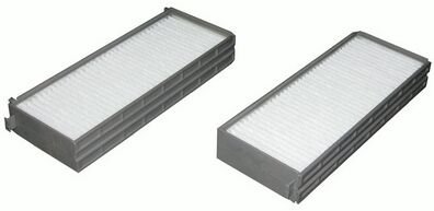 POLEN FİLTRESİ HYUNDAI SONATA 2.0L G4JP 01-04 / SANTA FE 2.0L dizel 2.0L 2.4L 2.7L benzinli 01-06 PLASTİK ÇERÇEVELİ - ÇİFTLİ