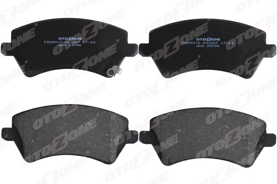 OTOZONE FDO9010 ÖN FREN BALATA TOYOTA COROLLA 1.4L 1.6L 4ZZ-FE 3ZZ-FE ZZE120 ZZE121 VVTi 02-06 / 1.4L 1NDTV NDE120 04-06