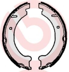 BREMBO S86509 EL FREN BALATASI VOLVO 850 854 06/91-10/97-VOLVO 850 ESTATE 855 04/92-10/97-VOLVO C70 I CONVERTİ