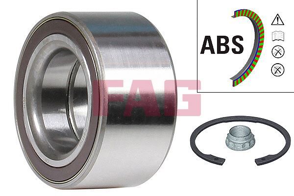 FAG 713649550 TEKER RULMANI ARKA BMW F20 F21 F22 F23 F30 F80 F31 F32 F82 F33 F83 F36