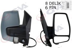 GVA 1032216 DIŞ DİKİZ AYNASI SAĞ TRANSİT CUSTOM V362 12> ELEKTİRİKLİ ISITMALI ASTARLI SİNYALLİ KONVEKS VM-6325EHPR 1766579-682BL5JA6