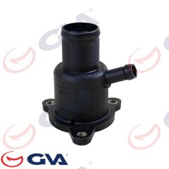 GVA 5111620 TERMOSTAT YUVASI FLANŞI CLIO-KANGOO-MEGANE-DACIA LOGAN 1.4-1.6 K4J-K4M PLASTİK / BORULU