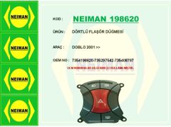 NEIMAN 198620 DÖRTLÜ FLAŞÖR DÜĞMESİ FIAT DOBLO 01>