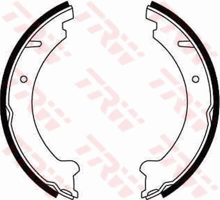 TRW GS8599 EL FREN PABUÇ BALATA VOLVO 850 91-96 C70 97-05 S70 97-00 V70 97-00 XC70 97-02 178x25