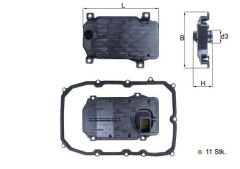 MAHLE HX187KIT OTOMATİK ŞANZUMAN FİLTRESİ TOUAREG 10-18 Q7 11-15 CAYENNE 10>