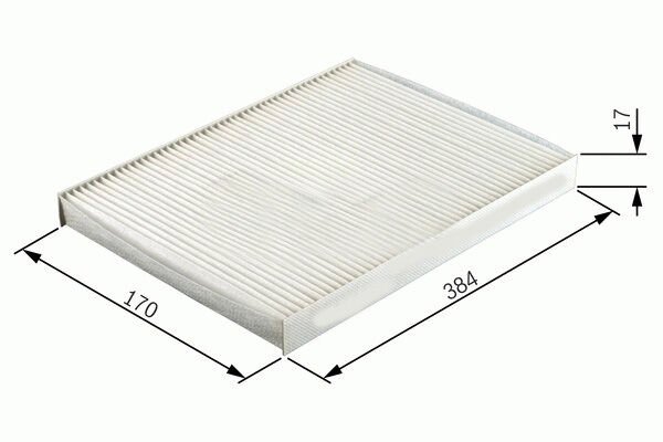 SARDES SC652 POLEN FİLTRESİ TMPR 93 > TIPO 95 > 1.4-1.6 ie-1.7D-1.8ie-1.9TD-2.0 ALFA 145-146