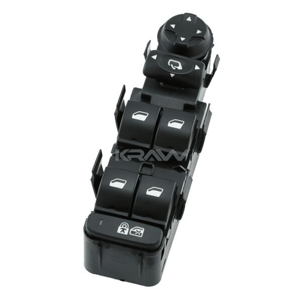 KRAW AN-628A CAM AÇMA DÜĞMESİ KOMPLE ÇERÇEVESİZ ÖN SOL PEUGEOT P308-P508-P3008-P5008 07> CITROEN C5 08>