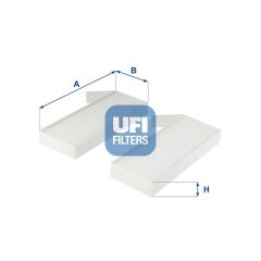 UFI 5327700 POLEN FİLTRESİ ASTRA L 21> P308 II-III 13> P508 18>