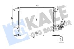 KALE 375400 KLİMA KONDENSERİ A3-LEON-TOLEDO-OCTAVIA-CADDY III-GOLF V-VI-JETTA IV-TOURAN AL/AL 580x391x16