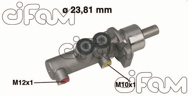 CIFAM 202378 FREN ANA MERKEZİ VECTRA B 1.6I-1.6I 16V-1.8 16V 2.0 DTI 95>03 23.80mm