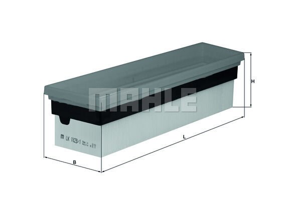 MAHLE LX1823.1 HAVA FILTRESI SOL BMW S63 E70 E71