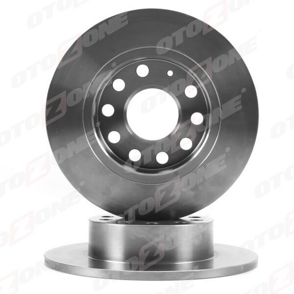 OTOZONE BD7015 ARKA FREN DİSK AYNASI GOLF V-VI 04- OCTAVIA 04- TOLEDO ALTEA 04- LEON 04- CADDY III A3 03- 253x10x9DL DOLU