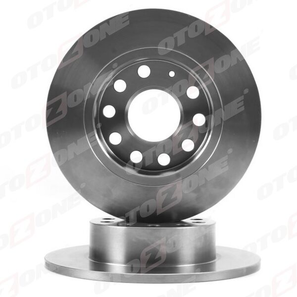 OTOZONE BD7015 ARKA FREN DİSK AYNASI GOLF V-VI 04- OCTAVIA 04- TOLEDO ALTEA 04- LEON 04- CADDY III A3 03- 253x10x9DL DOLU