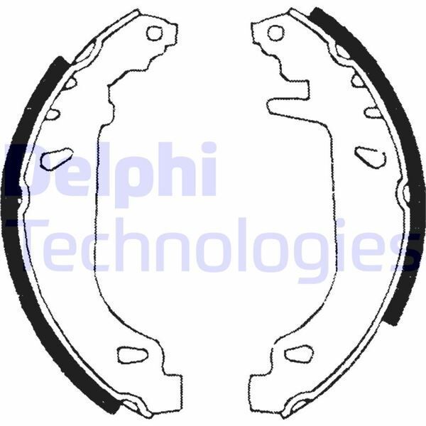 DELPHI LS1681 ARKA PABUÇ BALATA XSARA 1.5D 1.6 1.8 D 1.9D 97-00 ZX 91-97 306 1.4 1.6 1.8 2.0 93-01 180x31