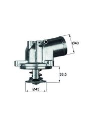 MAHLE TI21.87 TERMOSTAT 87 C MERCEDES M111 W202 C208 W124 W210 W163 KLIMALI