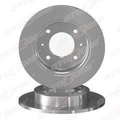 OTOZONE BD8001 ARKA FREN DİSKİ DOLU TİP HYUNDAI ELANTRA 1.6L G4GR G4ED 96-06 258 çap x 4 bijon - Adet disk fiya tıdır