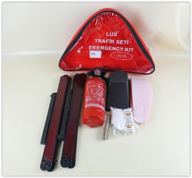 AUTO TSTS052 TRAFİK SETİ EKO BEZ AMBALAJ KARE 1KG YANGIN SÖNDÜRCÜLÜ EKO HIRDAVAT