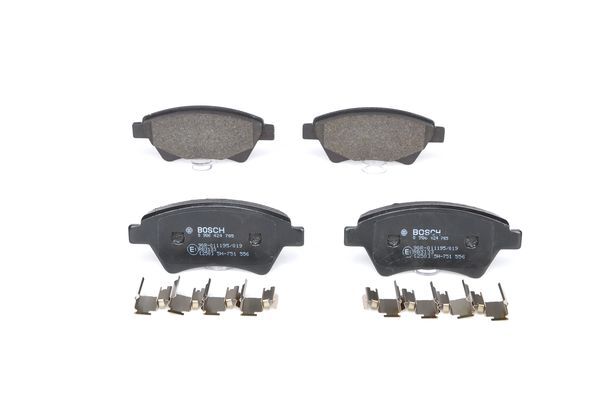 BOSCH 0986424785 ÖN FREN BALATASI RENAULT MEGANE II 02> KANGOO 01> SC NIC II 03> GRAND SC NIC II 03> 1.5dCi 1.6 1.9dCi 2.0