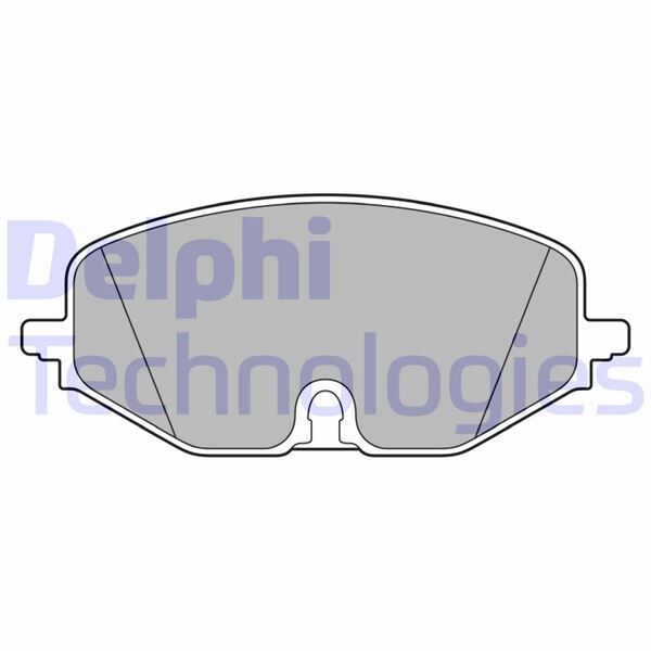 DELPHI LP3663 FREN BALATASI ÖN SEAT-SKODA-VW 07/2019>