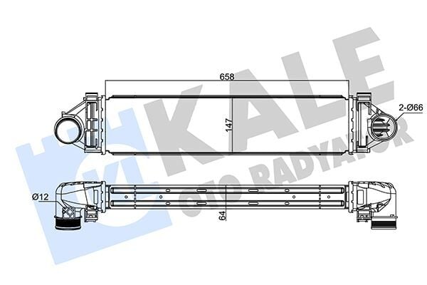 KALE 352335 TURBOSARJ RADYATORU LAND ROVER 204PT FREELANDER II L359 RANGE ROVER EVOQUE L538 . FORD GALAXY-MONDEO -SMAX 07> . VOLVO S80-V40-V70-XC60-XC70 10> 2.0 ECOBOOST