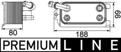 MAHLE CLC72000P YAG SOGUTUCU OTOMATIK SANZIMAN FIESTA VI 08>12 MONDEO IV 07>14 KUGA 13> FOCUS III 11> 60 II S80 II V 60 V70 III XC60 XC70 III LAND ROVER EVOQUE FREELANDER