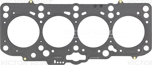 V.REINZ 613425020 SİLİNDİR KAPAK CONTASI VW-SEAT-SKODA-CADDY-T5-PASSAT-A3-LEON 01> AVF-AXB-BJB-BLS 1.9 TDI 3 KERTİK KALINLIK: 1.61mm