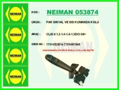 NEIMAN 053874 FAR SINYAL VE SIS KUMANDA KOLU CLIO II 1.2-1.4-1.6-1.5DCI 98>
