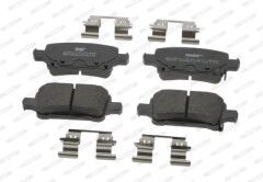 FERODO FDB4938 ARKA FREN BALATASI OPEL ASTRA K 1.0-1.4-1.4T-1.6T-1.6 CDTI 16>22 106.5x46.3x16.6