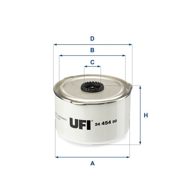 UFI 2445400 YAKIT FILTRESI LAND ROVER 276DT 306DT DISCOVERY 3/4 L319 . RANGE ROVER SPORT 1/2 L320 R.R SPORT 2 L320 13>